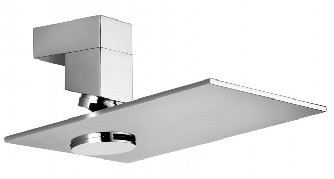 58883 Душевая лейка с кронштейном и регулировкой потока. Bongio Wellness