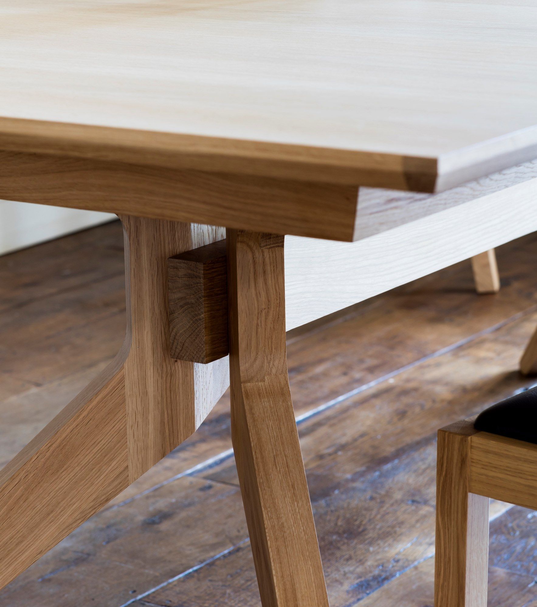 Прямоугольный выдвижной стол из дуба Case Cross ARCH-00063862 - Вид №6