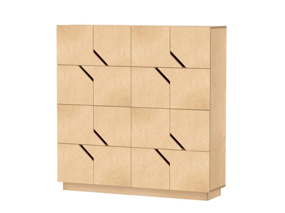 Березовый шкаф с распашными дверцами Radis Лабиринт ARCH-00104291