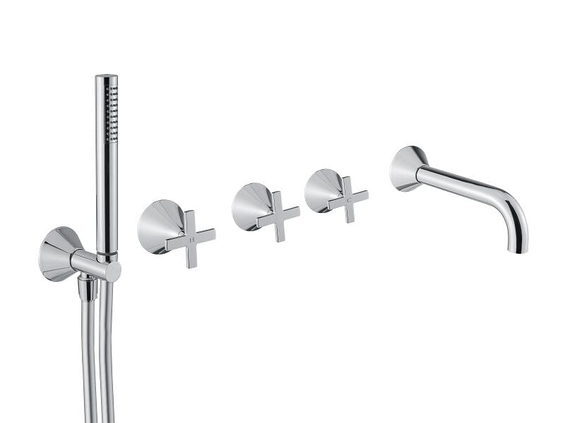 Набор для ванной из хромированной латуни Bugnatese Orion ARCH-00082431 - Вид №1