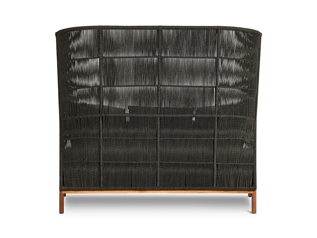 3-местный диван с высокой спинкой из тикового дерева Walters Arbor ARCH-00024440 - Вид №3