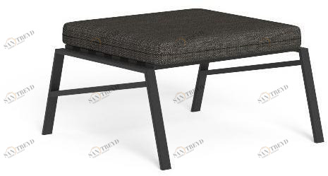 Talenti Прямоугольный садовый пуф из ткани Cottage Cotpuf