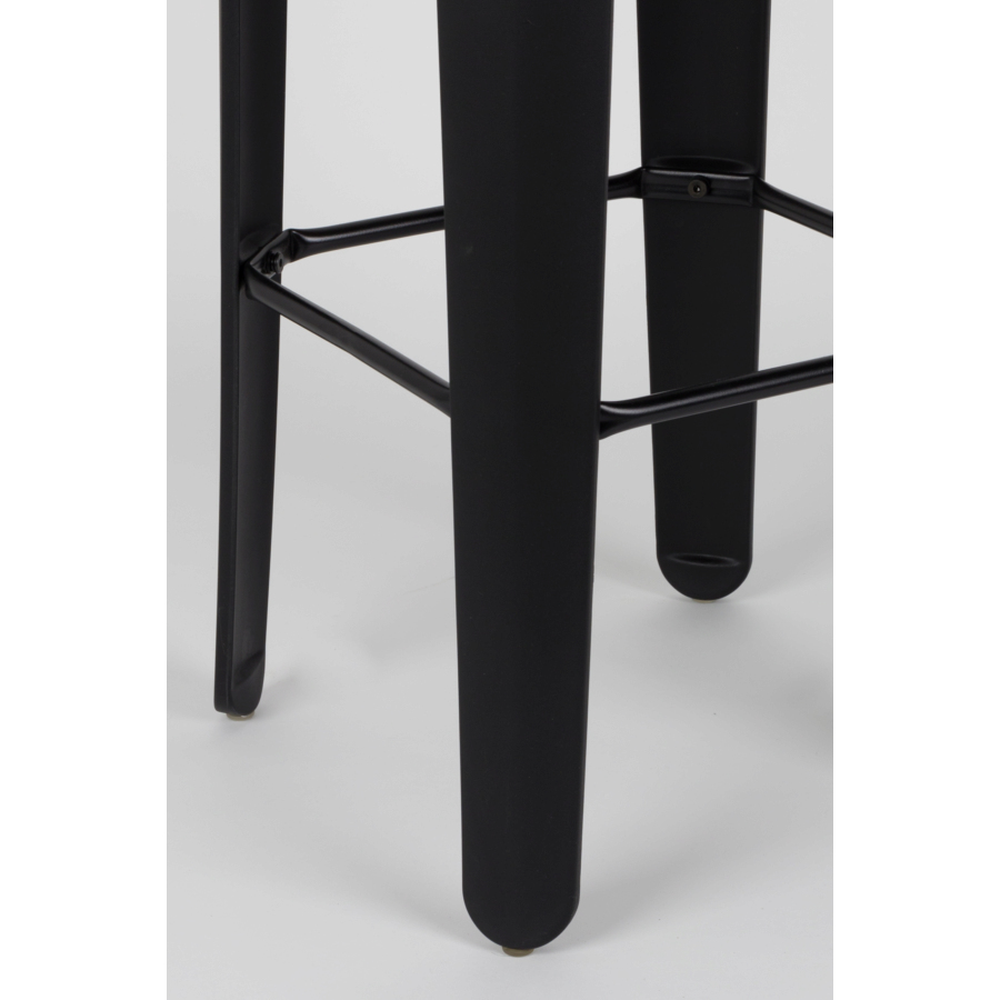 Стул барный Up-High черный White Label Living 1500240 - Вид №4