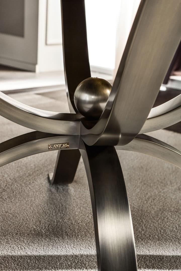 Cantori Круглый стеклянный стол sun-id-1375076 - Вид №3