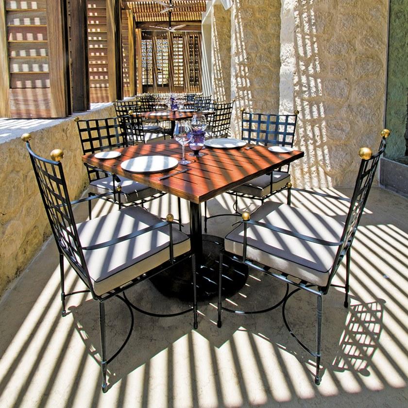 JANUS et Cie Садовый стул из нержавеющей стали с подлокотниками Amalfi sun-id-1377653 - Вид №7