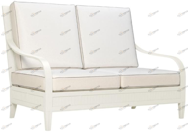 JANUS et Cie 2-местный диван из алюминия с порошковым покрытием Savannah sun-id-1488047