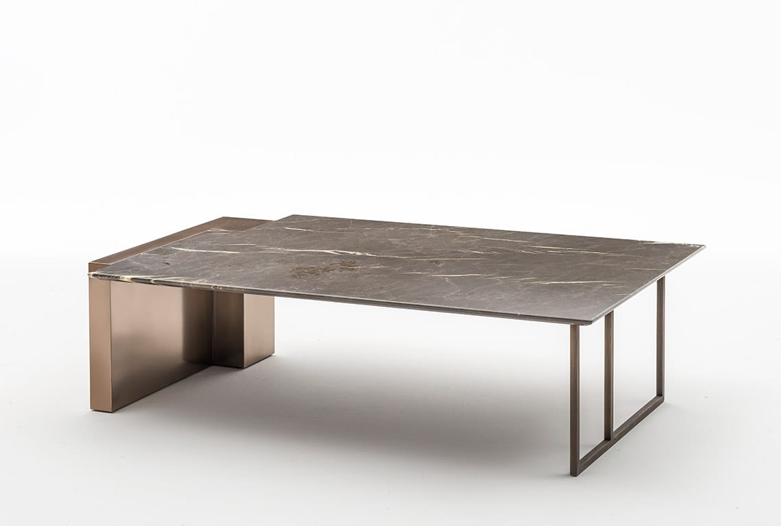 Мраморный низкий журнальный столик OAK Милан ARCH-00008616 - Вид №1