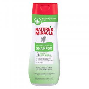 ПР0058457 Шампунь для собак NATURES MIRACLE Whitening Odor Control для белых собак 473мл 8 in 1