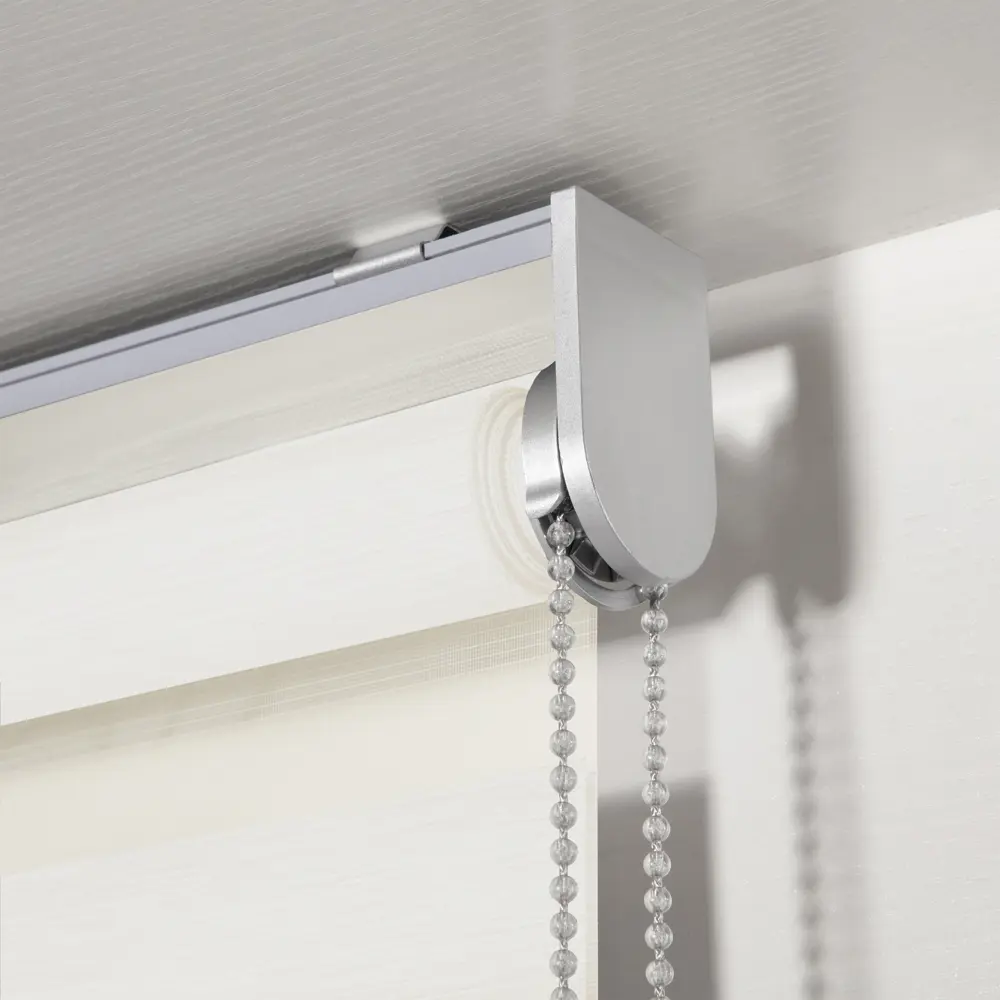 82688362 Штора рулонная день-ночь Inspire Moscou 120x175 см белая White 0 STLM-0034042 - Вид №5