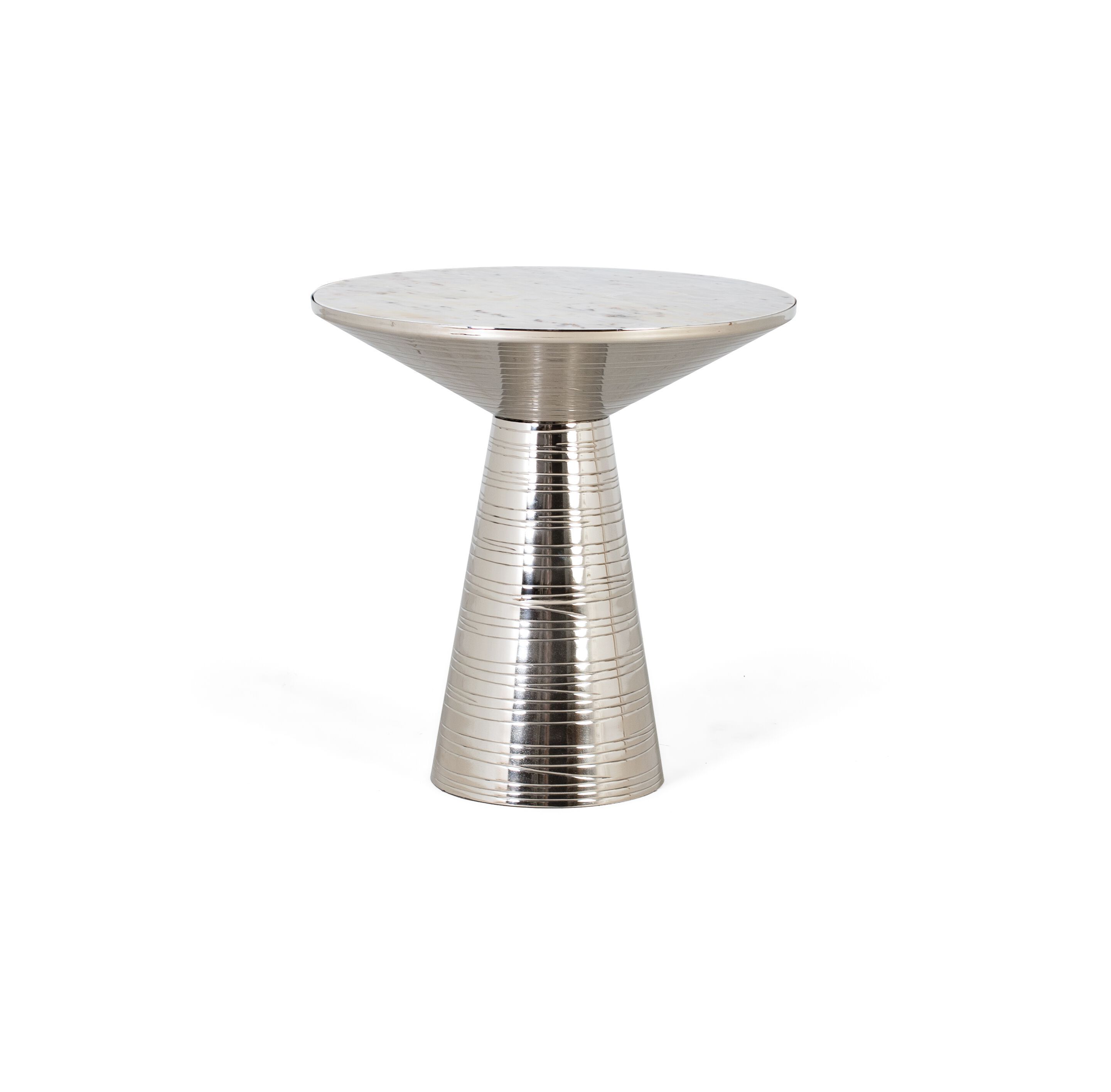 Круглый мраморный журнальный столик Giner y Colomer 1637 ARCH-00022383 - Вид №3