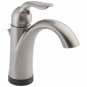 538T-SS-DST Смеситель для ванной с одной ручкой с технологией Touch2O.xt® Delta Faucet Lahara Нержавеющая сталь