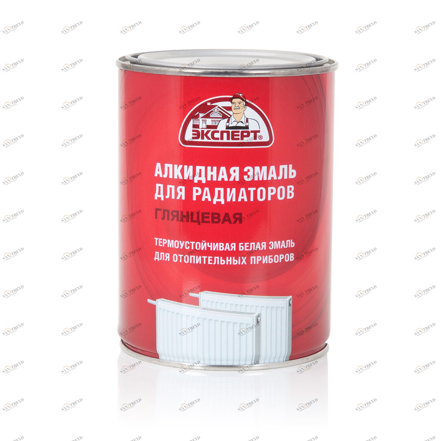 Эмаль алкидная для радиаторов Эксперт 0,5кг 5857
