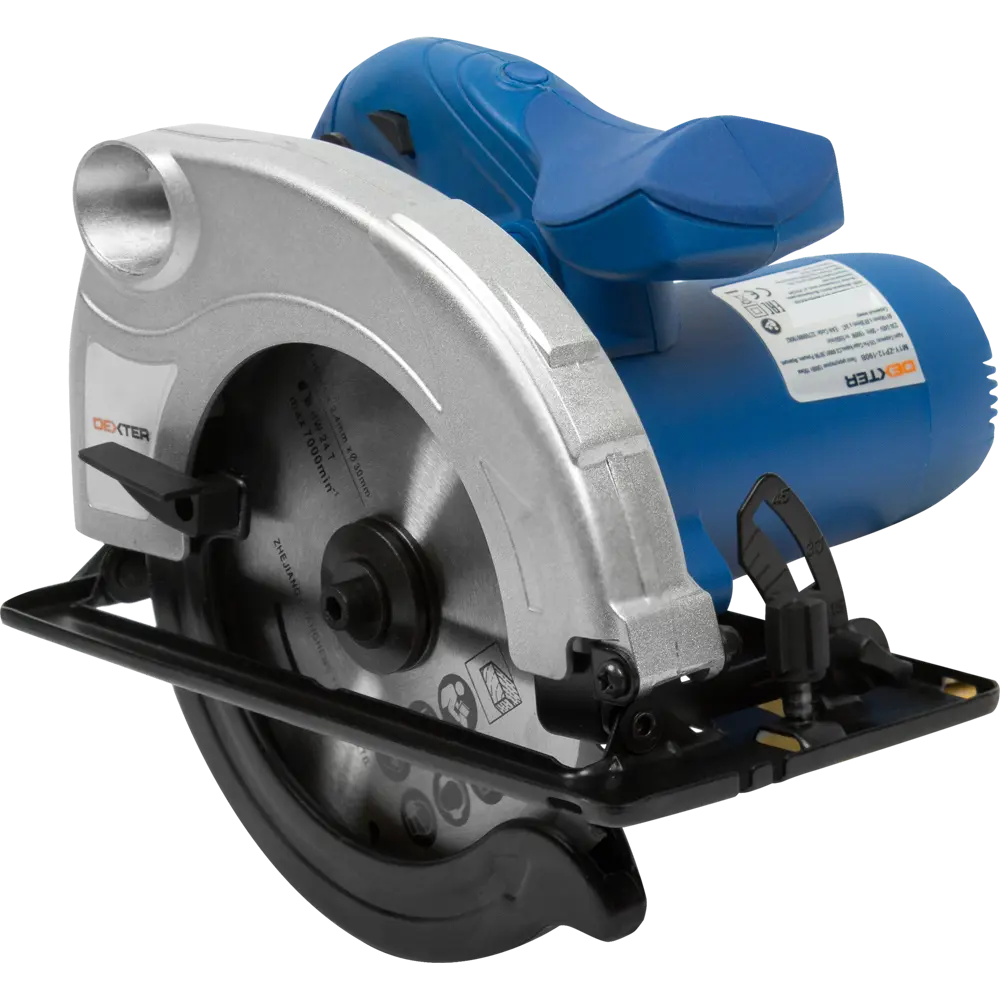 Циркулярная пила Dexter M1Y-ZP12-190B, 1500 Вт, 190 мм 82036669 STLM-2165582 
