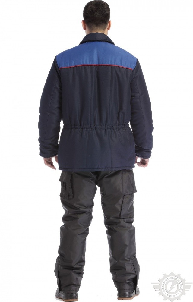 64964 Куртка "Дон" зимняя синяя  Зимняя спецодежда  размер 52-54/170-176  - Вид №6