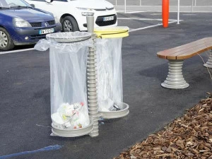 GHM-ECLATEC Урна для мусора из металла для улицы Bell'ora