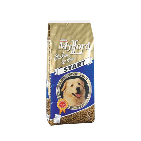 УТ0005494 Корм для щенков, молодых собак My Lord Премиум Gold Start 100%мясо птицы, рис сух.15кг Dr. ALDER`s 