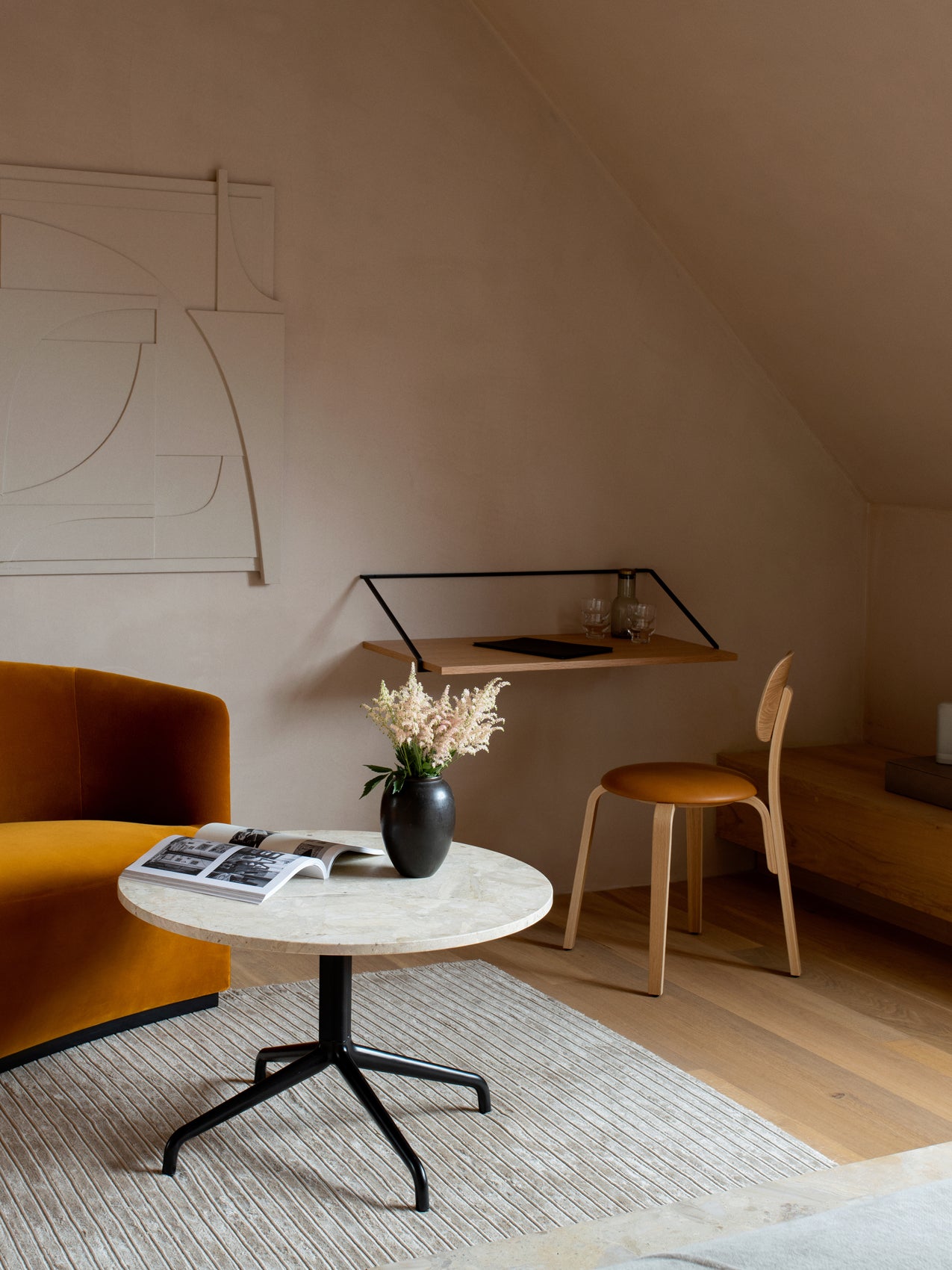 5709262043019 Afteroom Plus, Обеденный стул на деревянной основе, обитый LuceLight  - Вид №4