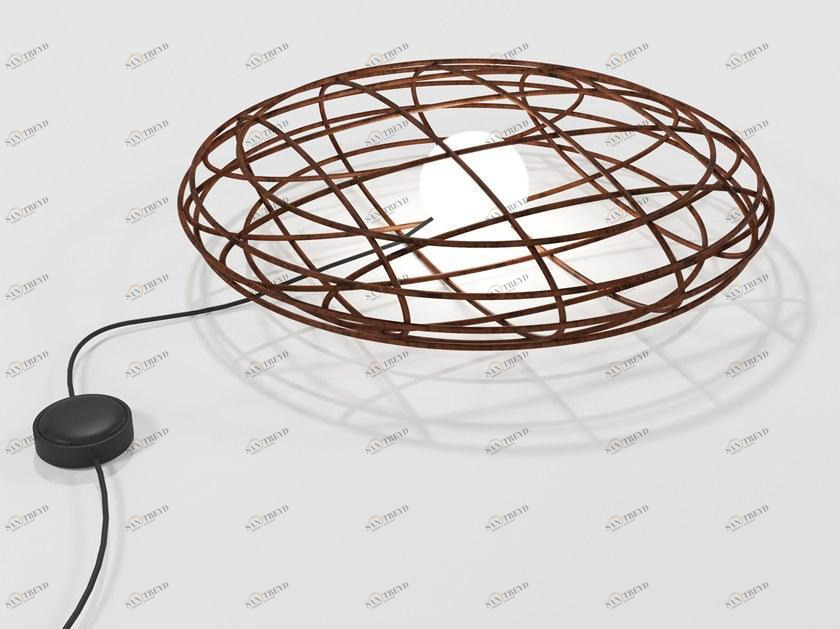Barel Лампа из цельного железного стержня, обработанная вручную Filodiferro sun-id-1432946