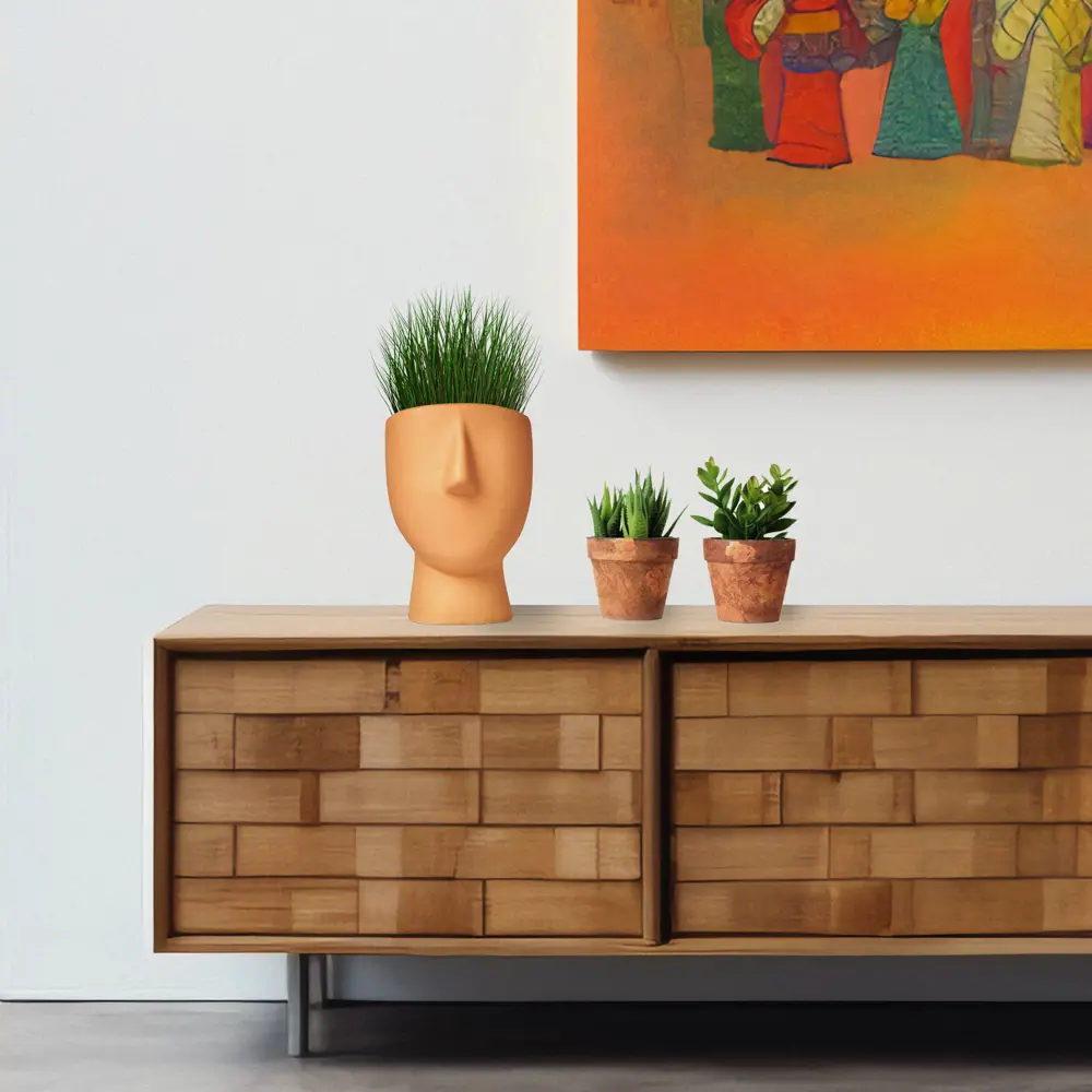 Santreyd: Керамическая ваза в бежевых тонах для современного интерьера 89348124 STLM-0824829 - Вид №3