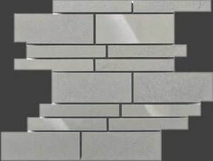 Универсальная мозаика темно-серый 395x300