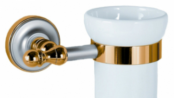 Стакан для щеток MIGLIORE Mirella ML.MRL-4410.CRDO - состареный хром  - Вид №5
