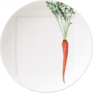 10637891 Noritake Тарелка десертная Noritake "Овощной букет.Морковка" 16см Фарфор