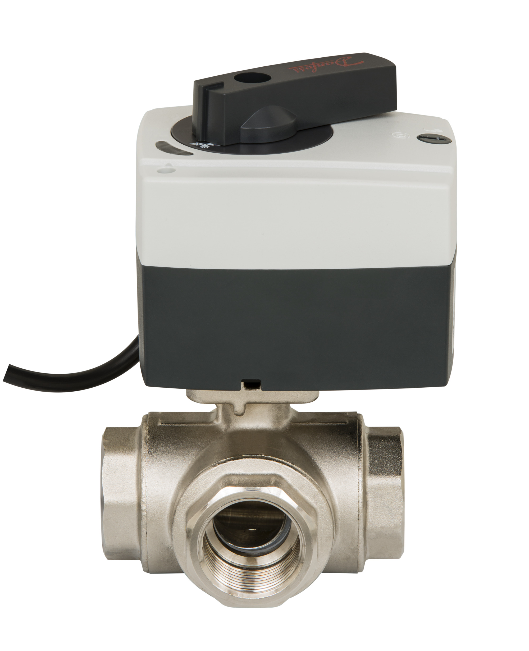 Danfoss Клапаны двухпозиционные шаровые с электроприводом AMZ 112 — проходной, AMZ 113 — трехходовой AMZ 112 кран шар 2х поз Ду50 э/п 230В 082G5411  - Вид №20