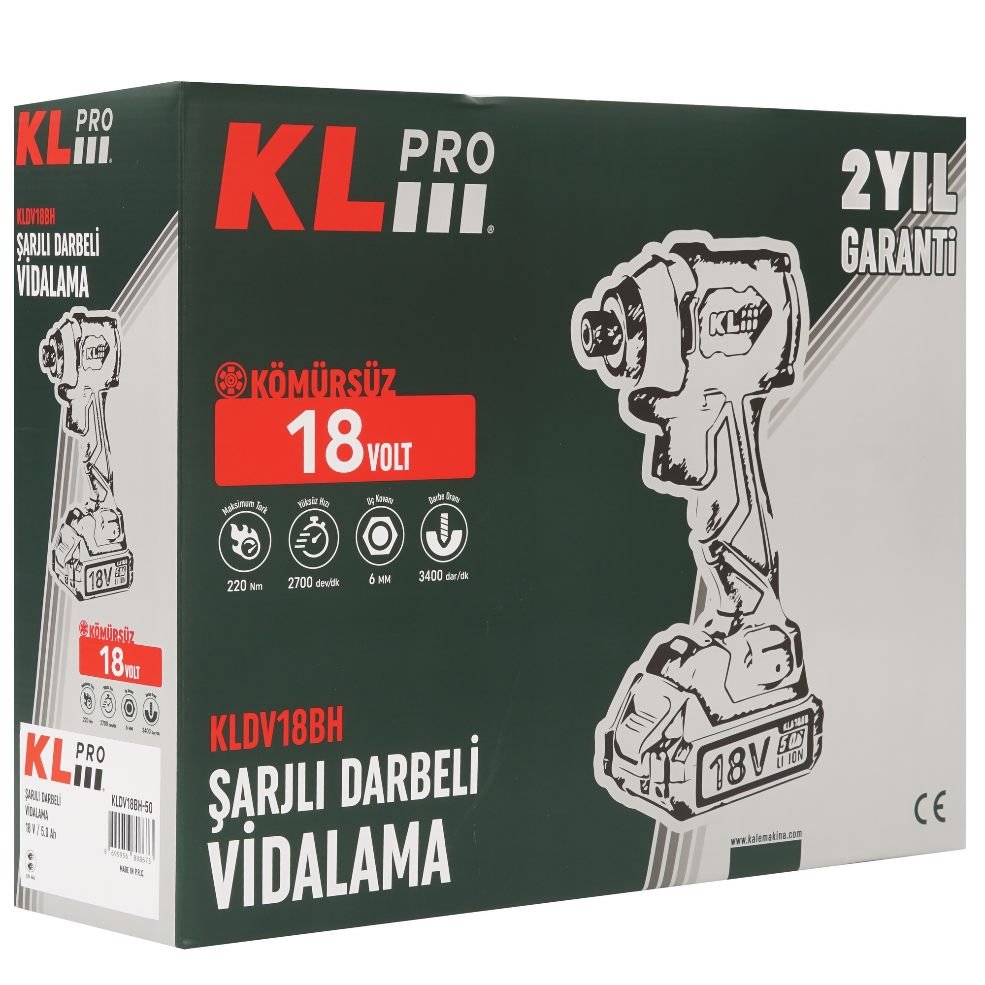 Винтоверт KLPRO KLDV18BH-50 9154024 STDN-0010092 - Вид №9