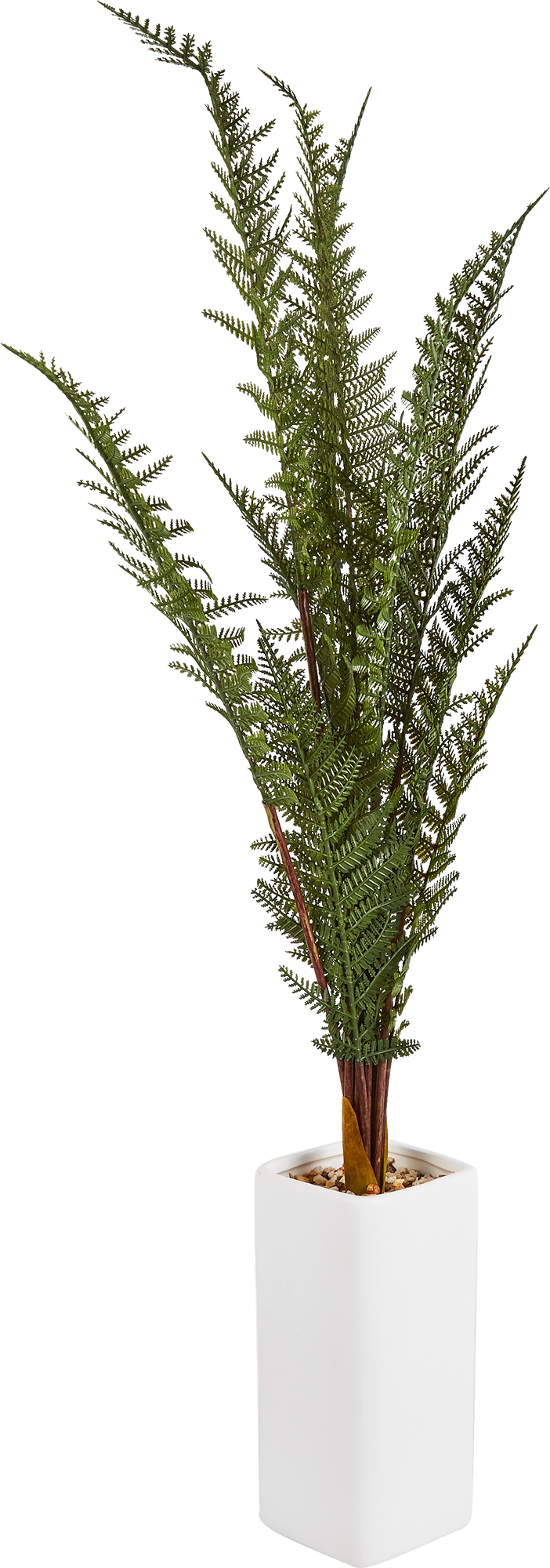 87681879 Искусственное растение Папоротник 91x11 см пластик STLM-0074889 Santreyd 