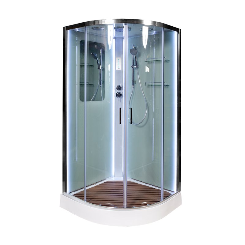 L 810 с электрикой BLACK Душевая кабина DETO Серия L А01 LED - Вид №11