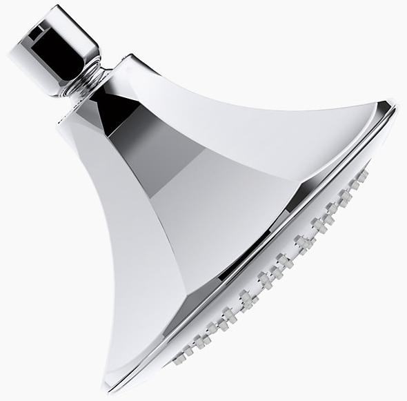 KOHLER Однофункциональная насадка для душа Memoirs 2,5 галлона в минуту с технологией всасывания воздуха Katalyst K-457-AK-BN  - Вид №3