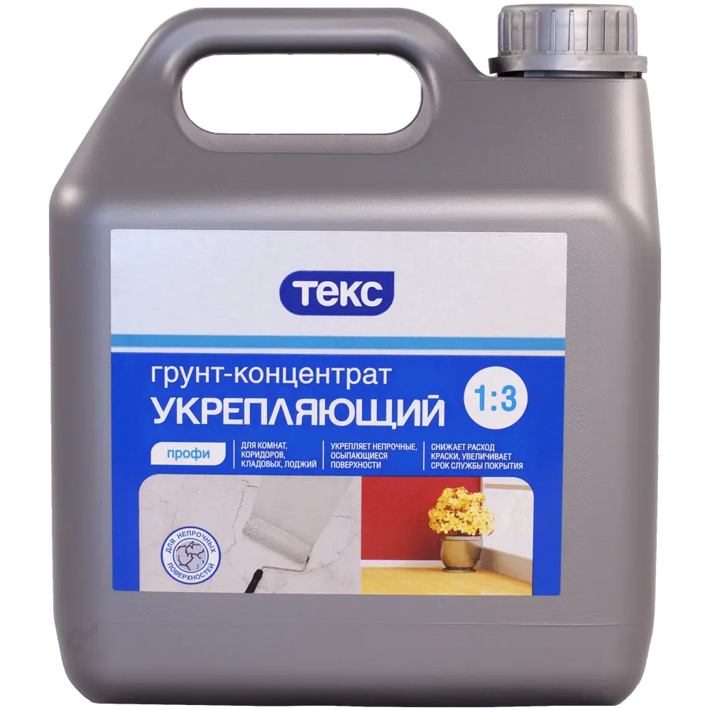 Грунтовка концентрат укрепляющая Текс Профи 2.5 л 82115650 STLM-2143608 