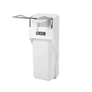 Дозатор локтевой для жидкого мыла BXG ESD-2000 подвесной цвет белый