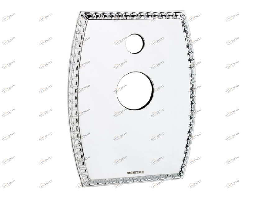 046199.000.50 Комплект отделки для душевой системы Monolever с переключателем на 2 стороны Яркий хром Mestre 