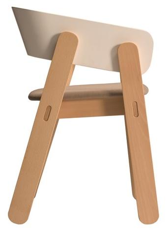 Capdell Стул из бука с подлокотниками и встроенной подушкой Polo sun-id-1460165 - Вид №3