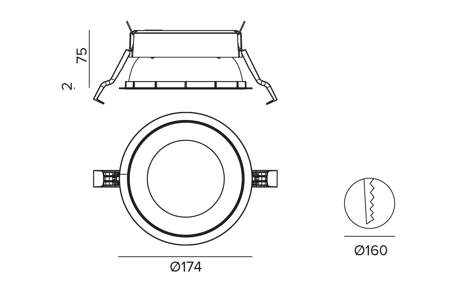 Утопленный светодиодный прожектор TARGETTI CCTEvo ARCH-00124449 - Вид №4