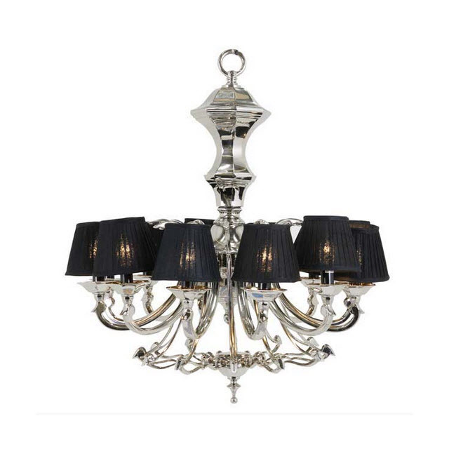 Люстра Grenelle от Eichholtz хром 104360 EICHHOLTZ ДИЗАЙНЕРСКИЕ, EICHHOLTZ 061523 Хром  - Вид №1