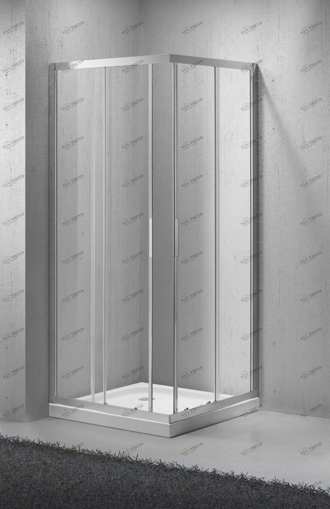 Душевой уголок BelBagno SELA-A-2-80-C-Cr 