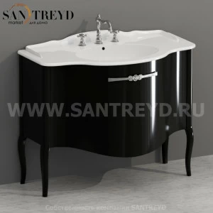PS110CA Напольная тумба 82 см цвет Графит Globo Paestum Италия