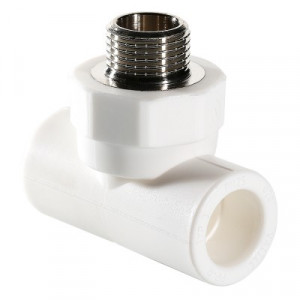 VTp.733.0.02504 Фитинг полипропиленовый – тройник с переходом на наружную резьбу Valtec 25 мм х 1/2"