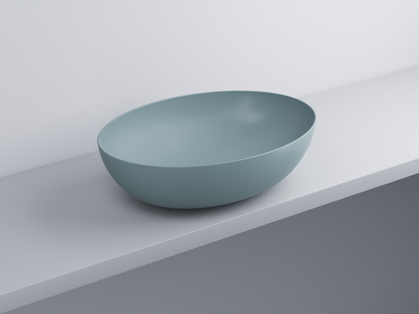 BAECO-PL Раковина овальный Eco 62 cielo Le Bacinelle Ceramica Cielo