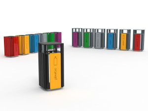 Полиэтиленовая корзина для мусора для раздельного сбора