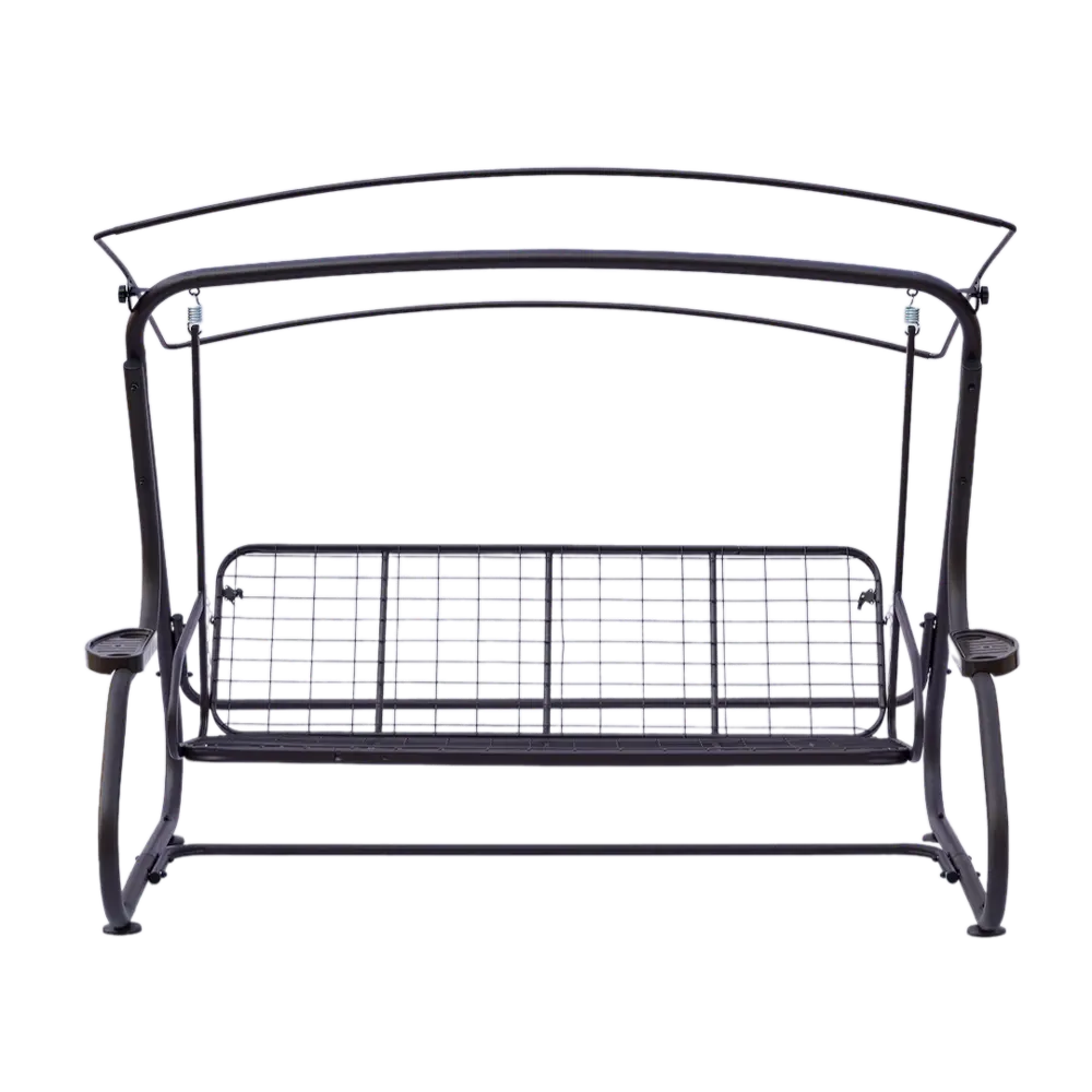 NATERIAL Aniva — трёхместные садовые качели с регулируемой спинкой и тентом 89344078 STLM-1420258 - Вид №5