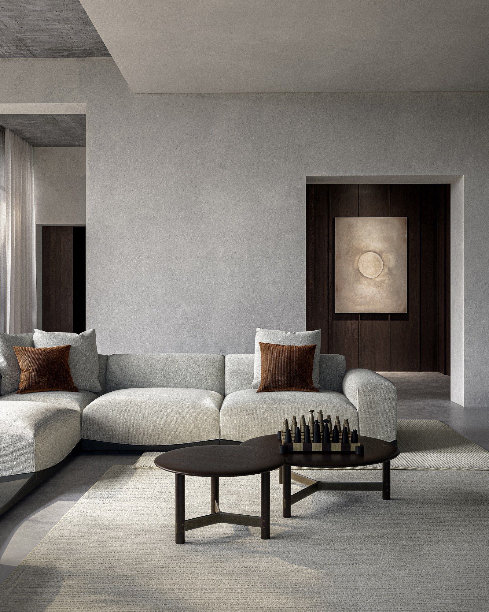 Модульный тканевый диван District Eight Joss ARCH-00149155 - Вид №12