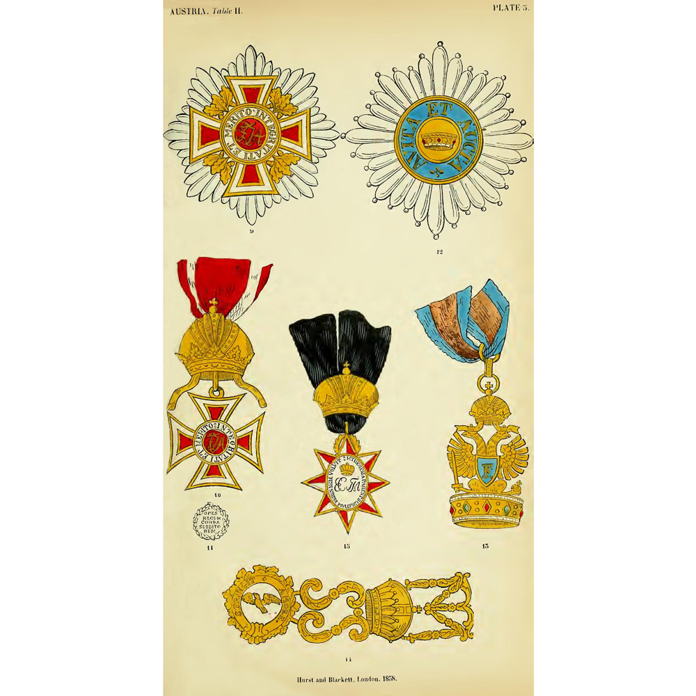 2719153 Декоративная подушка «Австрийский Императорский Орден Леопольда» Object Desire  - Вид №5