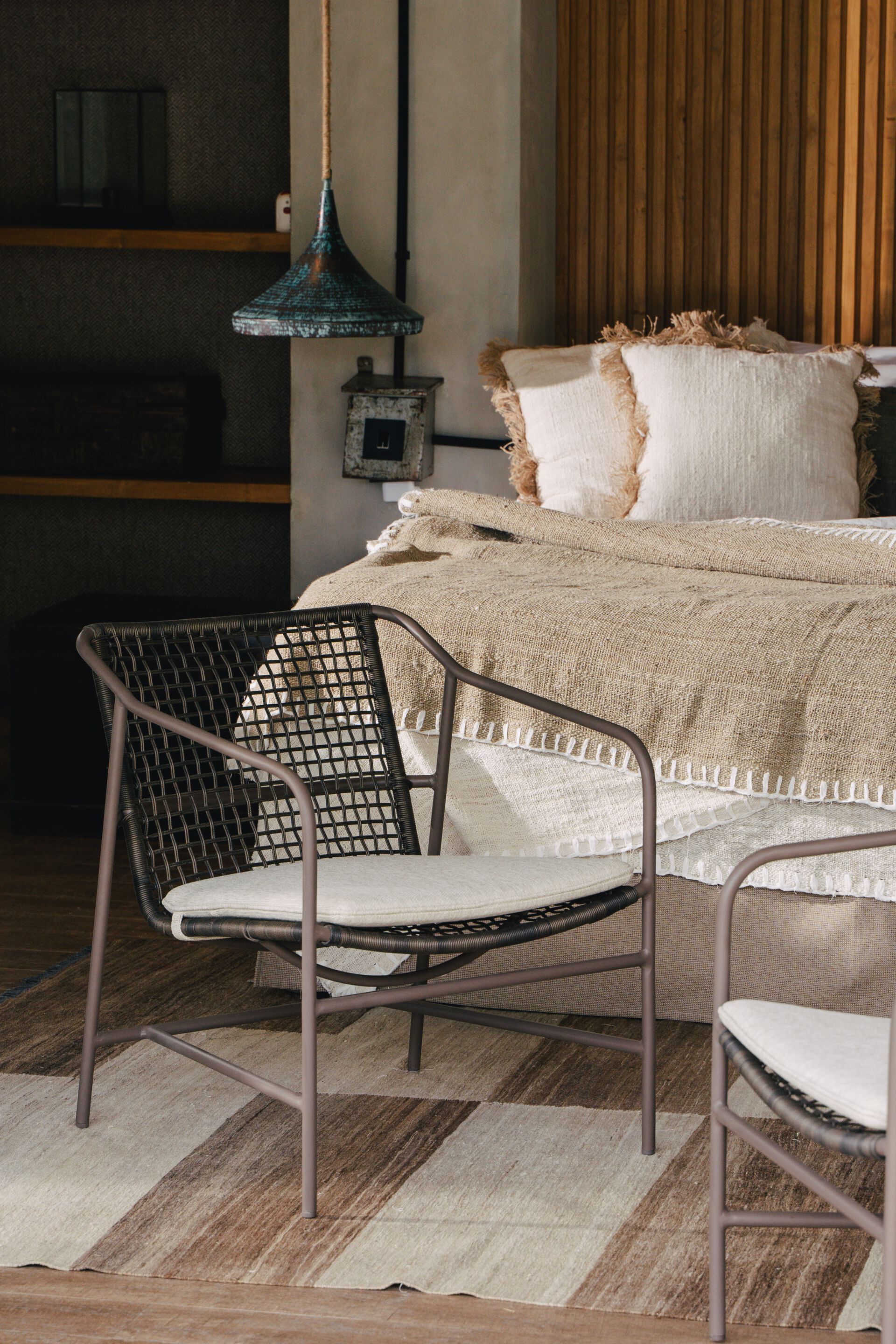 Алюминиевое садовое кресло с подлокотниками и встроенной подушкой cbdesign Breeze ARCH-00115879 - Вид №3