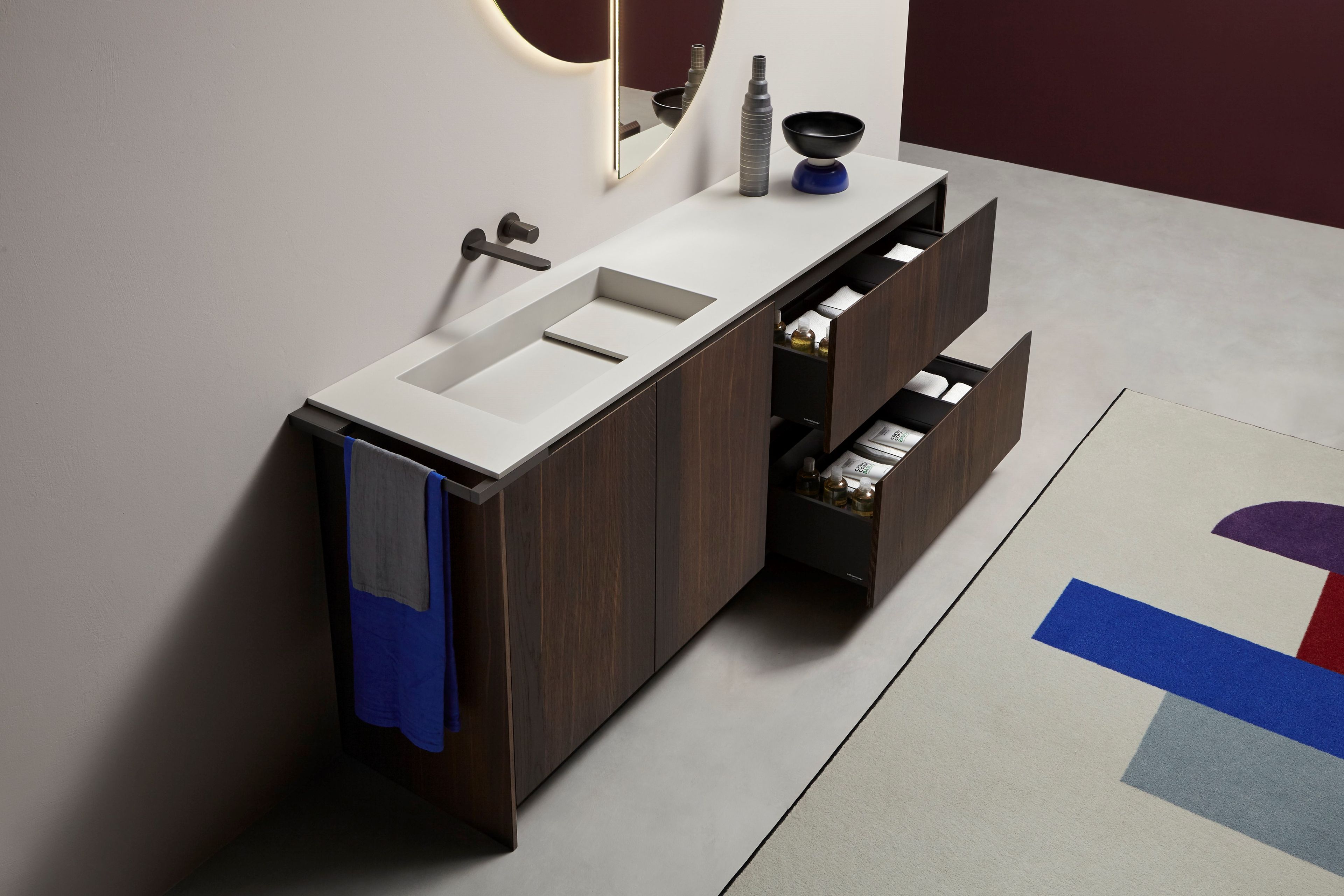 Напольный умывальник с дверцами Antoniolupi Piana ARCH-00004523 - Вид №17