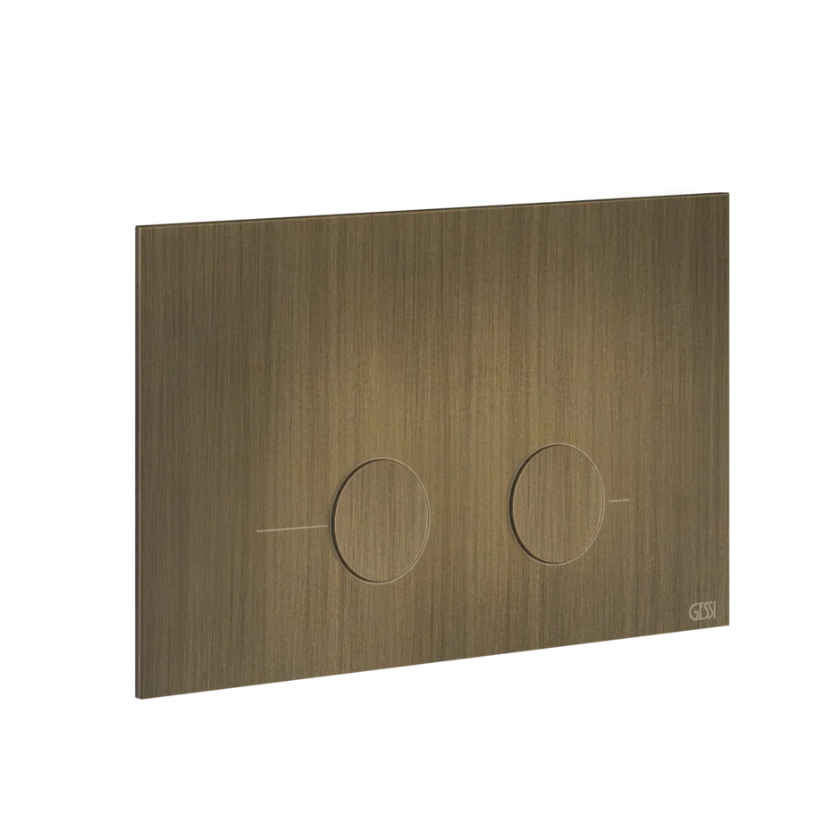 Запорная пластина 54619 713 Gessi Inverso СТАРИННАЯ ЛАТУНЬ 54619713