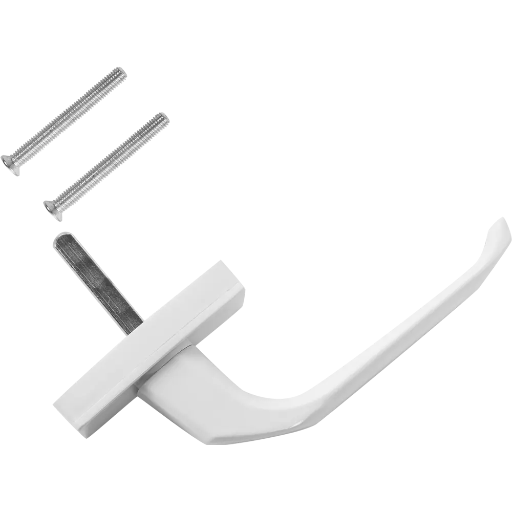 Ручка оконная TECH-KREP металлическая с винтами белая 12842619 STLM-0002453 - Вид №2