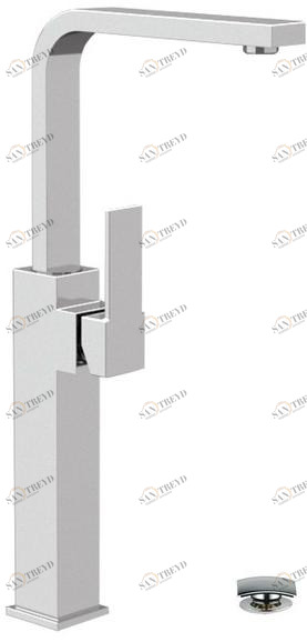 Remer Rubinetterie Смеситель для умывальника с регулируемым изливом Qubika Q10gl